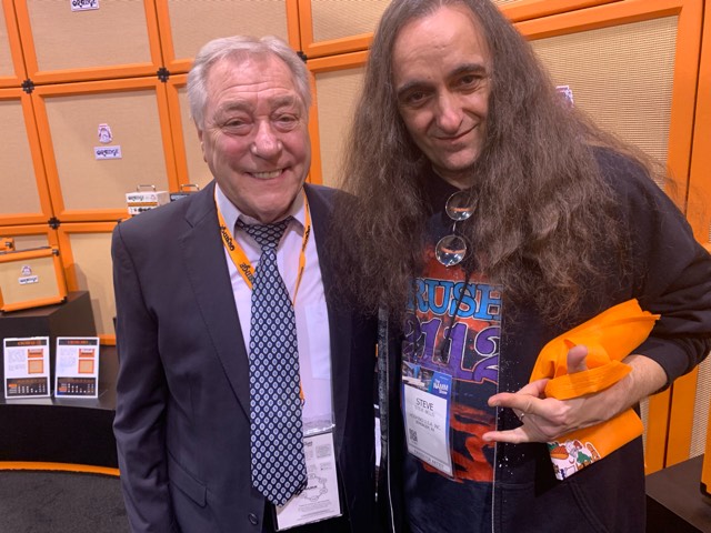 This is one of THE coolest dudes ever, the one and only Cliff Cooper (CEO of Orange Amps!)