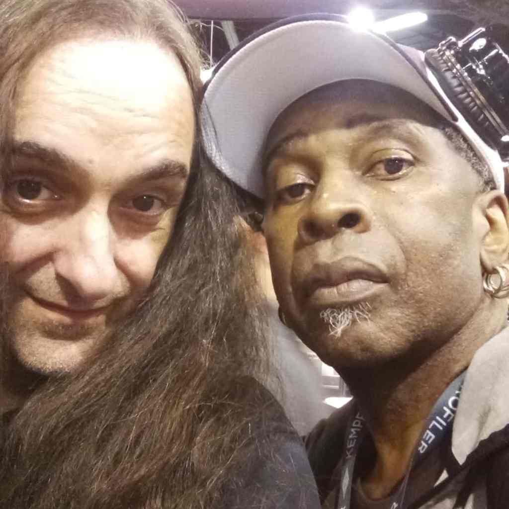 One of my heroes and glad we're good friends for 30 years, Vernon Reid (Living Colour)