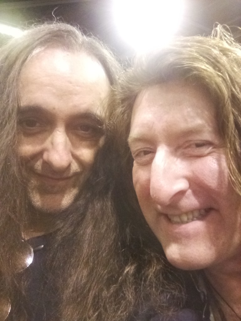 Pete Fry strolled by and I finally had his ear for a minute!